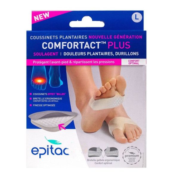 Comfortact Plus coussinets plantaires taille L (lot de 2)