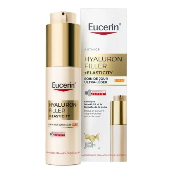 Hyaluron-filler +elasticity soin de jour ultra-léger SPF50