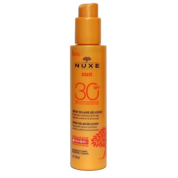 Nuxe Sun Spray lacté visage et corps SPF 30 (150 ml)
