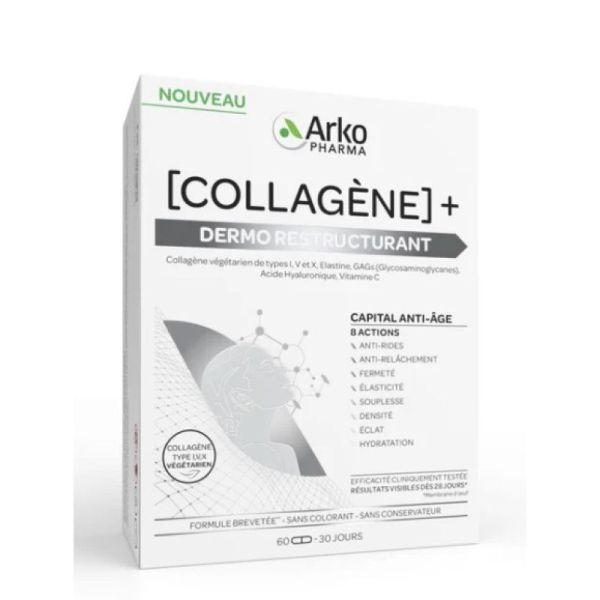 Arkopharma - Collagène+ Dermo restructurant 60 gélules