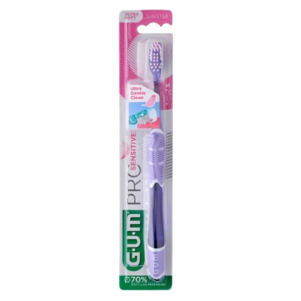 Brosse à dents Gumpro sensitive 510 ultra soft ( coloris aléatoire )