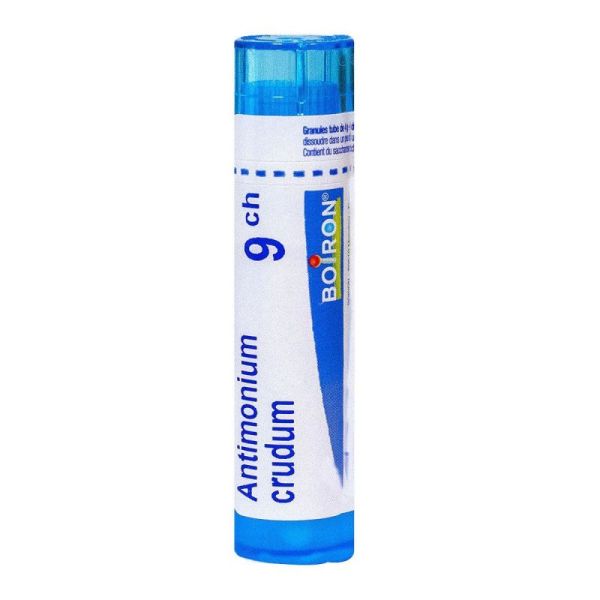 Boiron Antimonium Crudum Granules 9CH (Traitement Homéopathique)