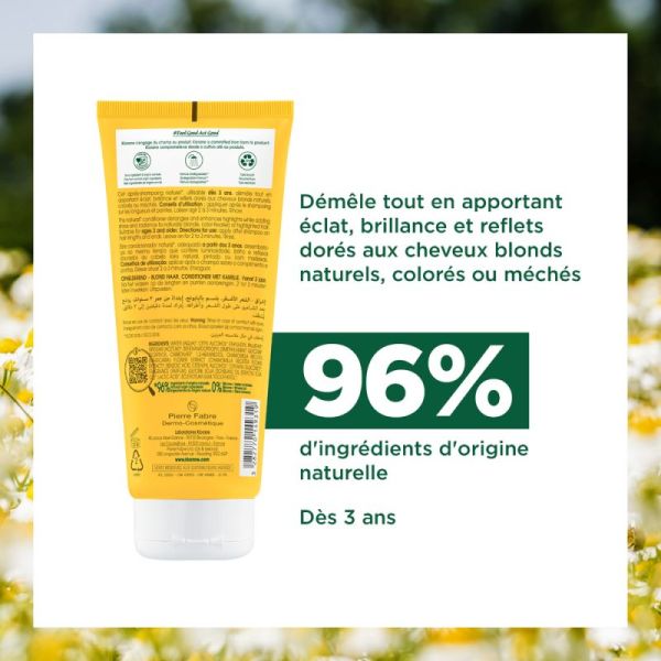 Baume après-shampooing éclaircissant Camomille 200ml