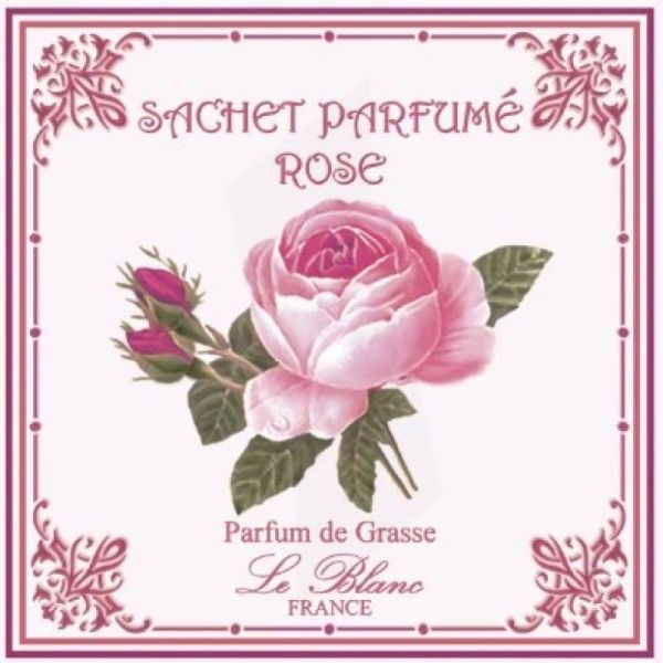 Sachet parfumé senteur 'Rose'