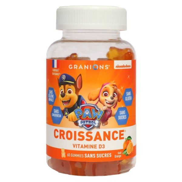 Granions Kid Pat'Patrouille gummies croissance (60 unités)