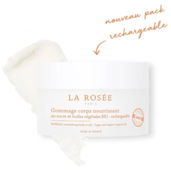 La Rosee gommage corps nourrissant rechargeable (200 g)