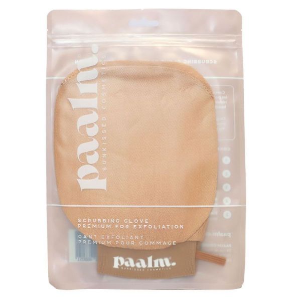 Paalm gant exfoliant réutilisable pour une application uniforme