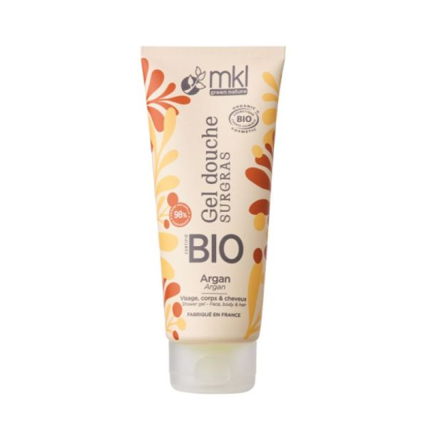 MKL gel douche bio argan (200 ml)