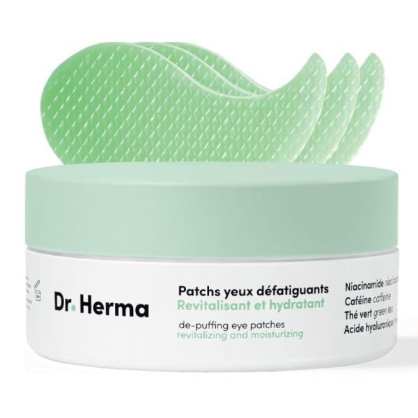 Dr herma - Patch yeux défatiguants revitalisant & hydratant x30 patchs