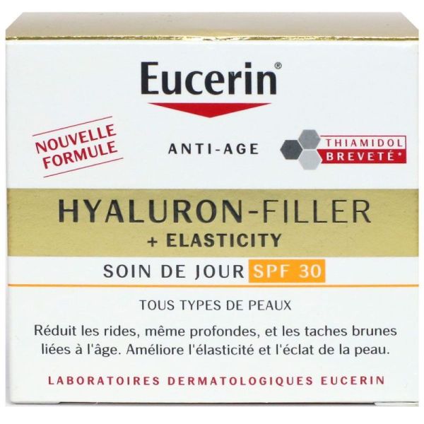 Eucerin - RECHARGE soin de jour Hyaluron Filler + Elasticity  SPF30