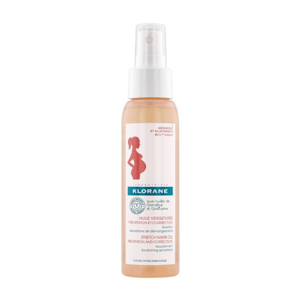 Klorane huile soin vergetures maman (100 ml)