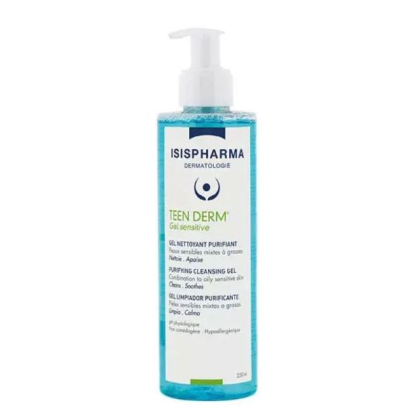 Isispharma Teen Derm gel Sensitive 250 ml