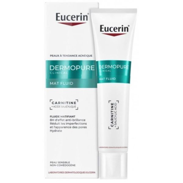 Eucerin - Dermopure fluide matifiant 40ml