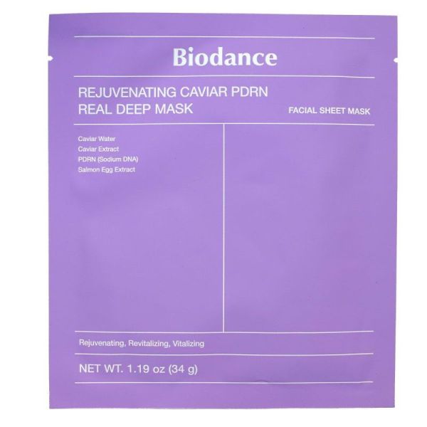Biodance - Rejuvenating caviar pdrn real deep mask x1