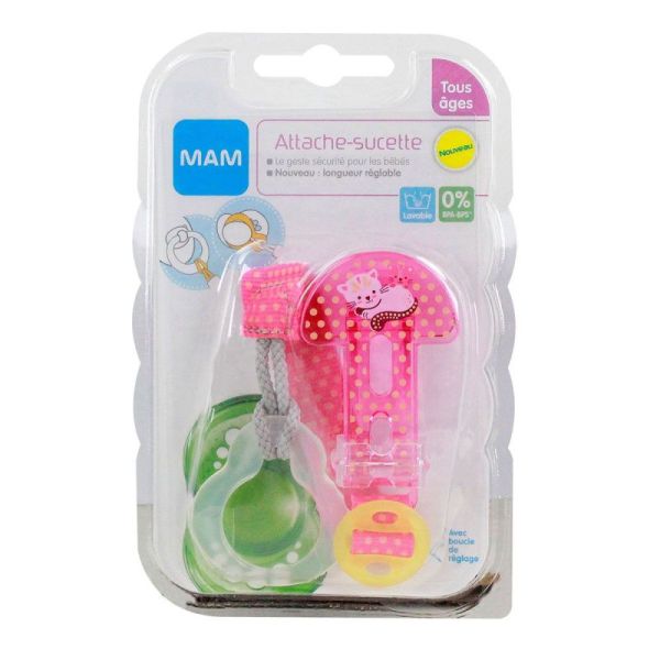 Attaché-sucette Mam décor universel