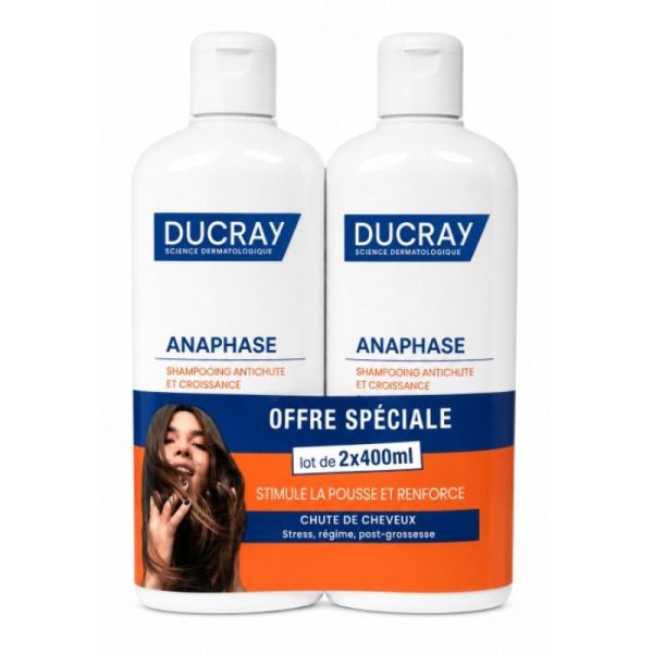Anaphase shampooing antichute et croissance 2x400ml