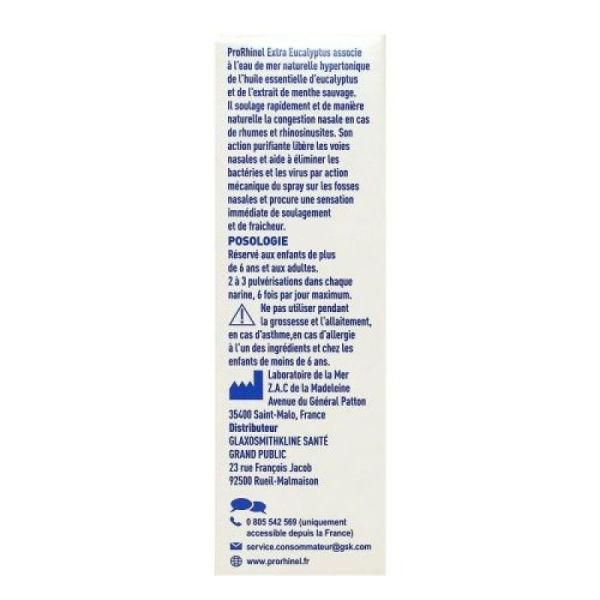 Prorhinel spray nasal extra eucalyptus (20 ml)