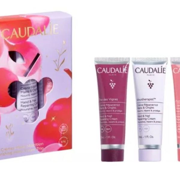 Caudalie - Trio crèmes main nutrition