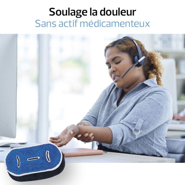Actipoche coussin thermique zone ciblée microbilles