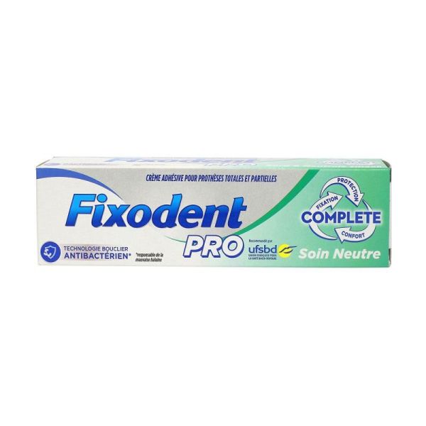 Fixodent Pro Soin neutre crème adhésive (47 g)