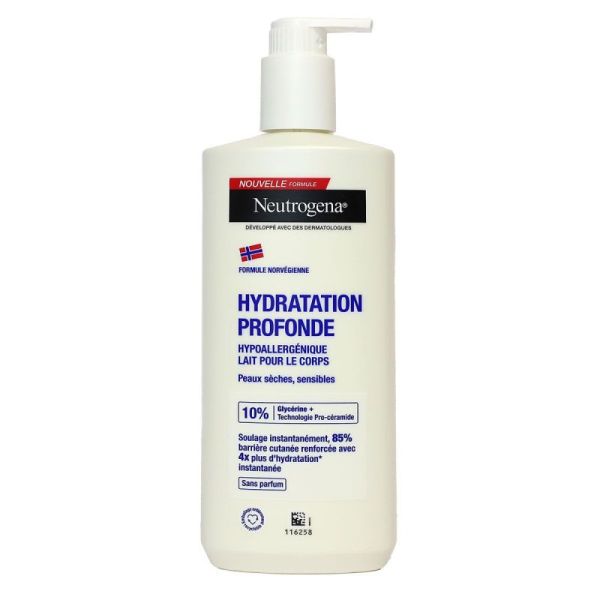 Neutrogena lait corporel hydratation profonde 48H (400 ml)
