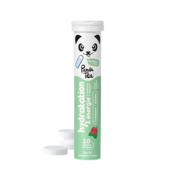 20 Pastilles Hydratation & Énergie - Menthe / Framboise
