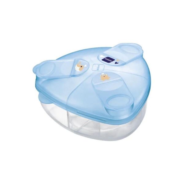 MAM boîte doseuse de lait en poudre rose (3 doses)