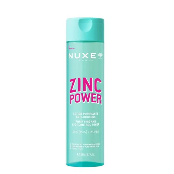Nuxe - Zinc Power lotion purifiante anti-boutons 200ml