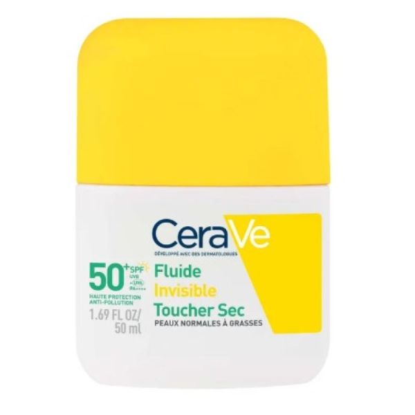 CeraVe - Fluide invisible toucher sec spf50+ 50ml