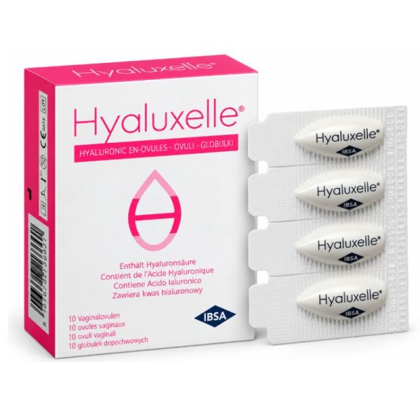 Hyaluxelle - Ovules pour hydratation intime x10