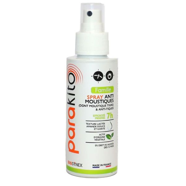 Parakito spray anti-moustiques famille (75 ml)