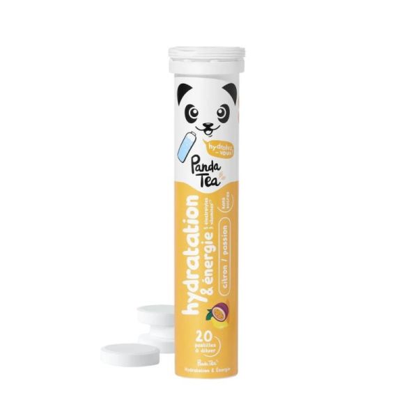 20 Pastilles Hydratation & Énergie - Hibiscus / Citron