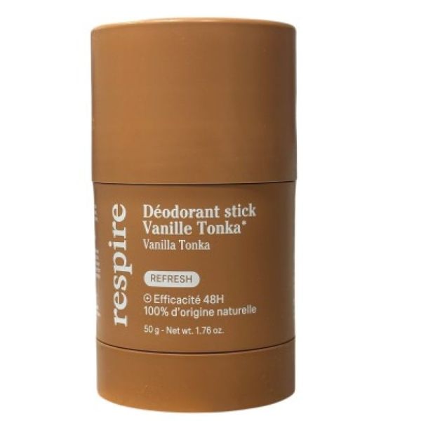 Déodorant stick refresh vanille tonka 50g