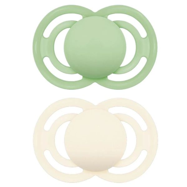 MAM sucettes perfect uni lot de 2 (6 mois et plus)