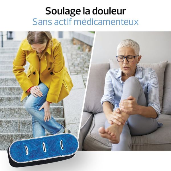 Actipoche coussin thermique multizone microbilles