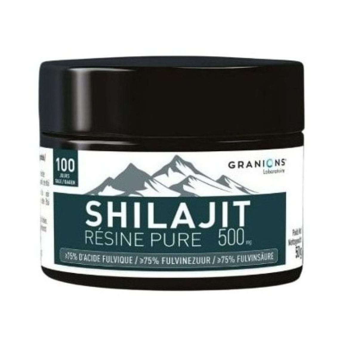 Résine De Shilajit Bio 100% Pure De L'Himalaya - 20 Grammes, Acide Fulvique, Expiration Décembre 2027 - Neuf