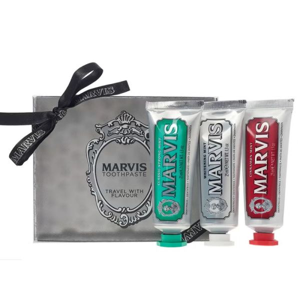 Coffret voyage Marvis dentifrice 3 x 25 ml
