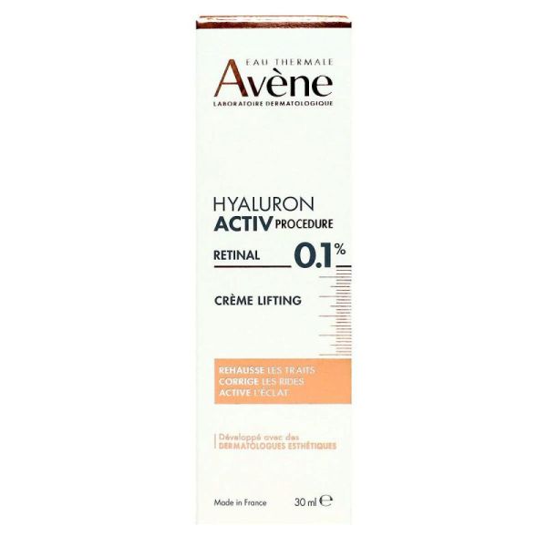 Avène - Hyaluron activ procedure retinal 0.1% crème lifting 30ml