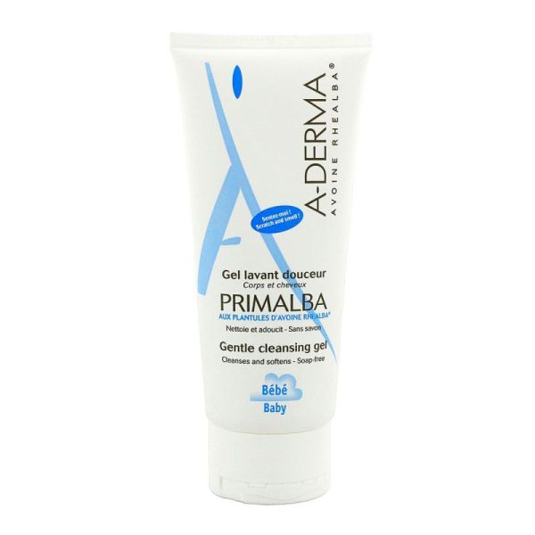 A-Derma Gel Lavant Douceur pour le Corps et les Cheveux 200 ml