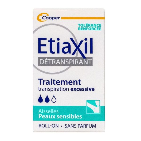 Etiaxil déodorant régulateur de transpiration peau sensible (15 ml)