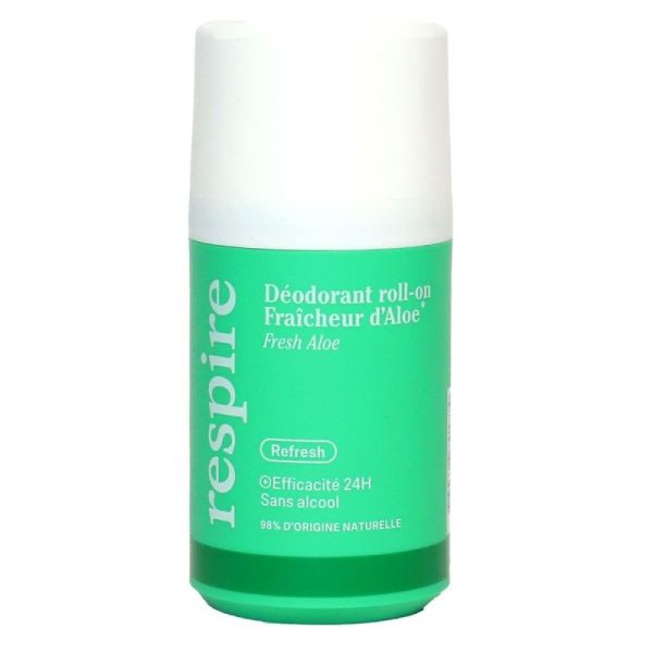 Déodorant roll-on fraîcheur d'aloé vera 50ml