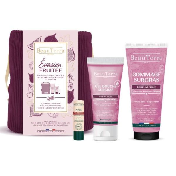 BeauTerra - Panier Evasion fruitée peau & lèvres