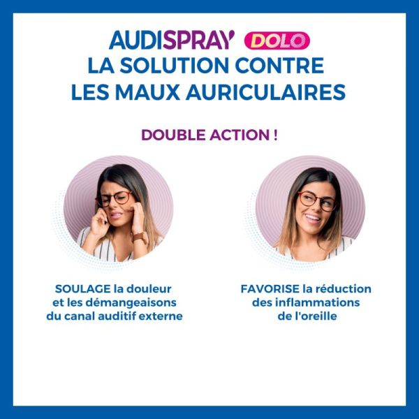 Audispray Dolo gouttes auriculaires 7g