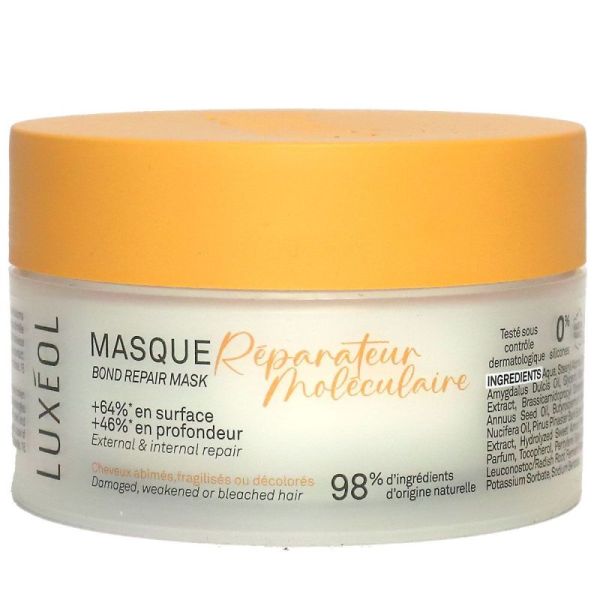 Luxéol masque réparateur moléculaire 200ml