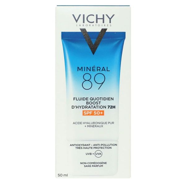 Vichy Minéral 89 Fluide booster d'hydratation 72h SPF 50+