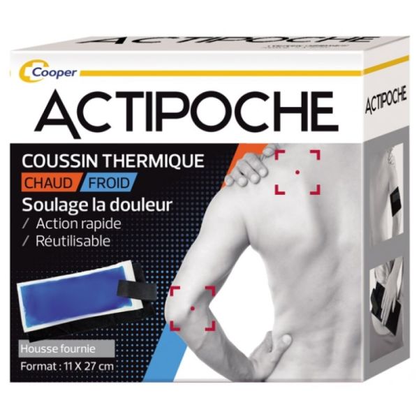 Cooper coussin thermique Actipoche moyen modèle 11x27 cm