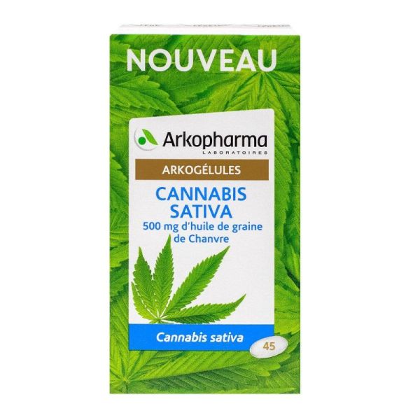 Arkopharma gélules de cannabis sativa (45 capsules)