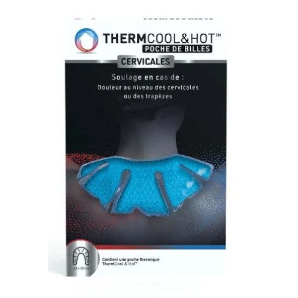 Thermcool & hot poche de gel cervicales 33x35cm