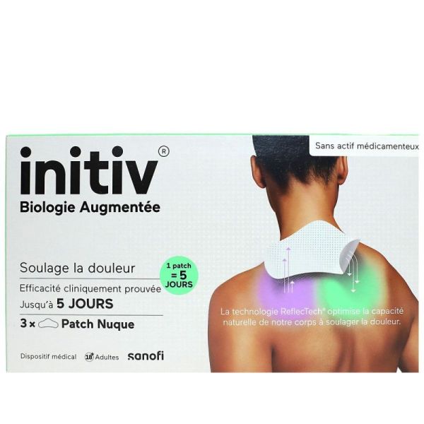 Sanofi patch nuque anti-douleur lot de 3