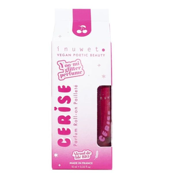 Inuwet - Roll On pailleté CERISE 10ml